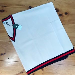 NWT Tuckernuck V-neck Poncho in Cream